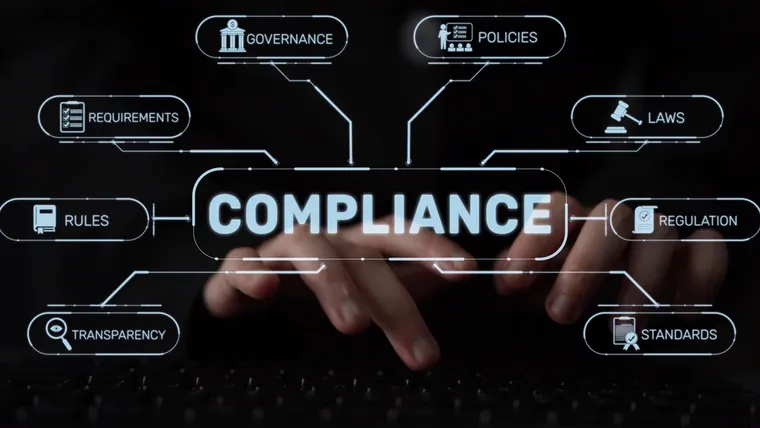 Compliance and regulation concept image illustrating Build a Stronger Compliance Framework