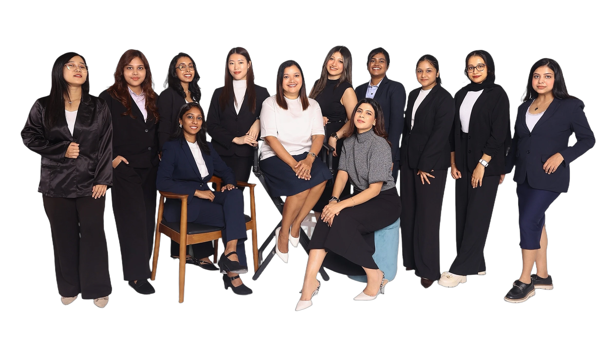 The women of the Vigor Accounting and Taxation team, Business Bay, Dubai