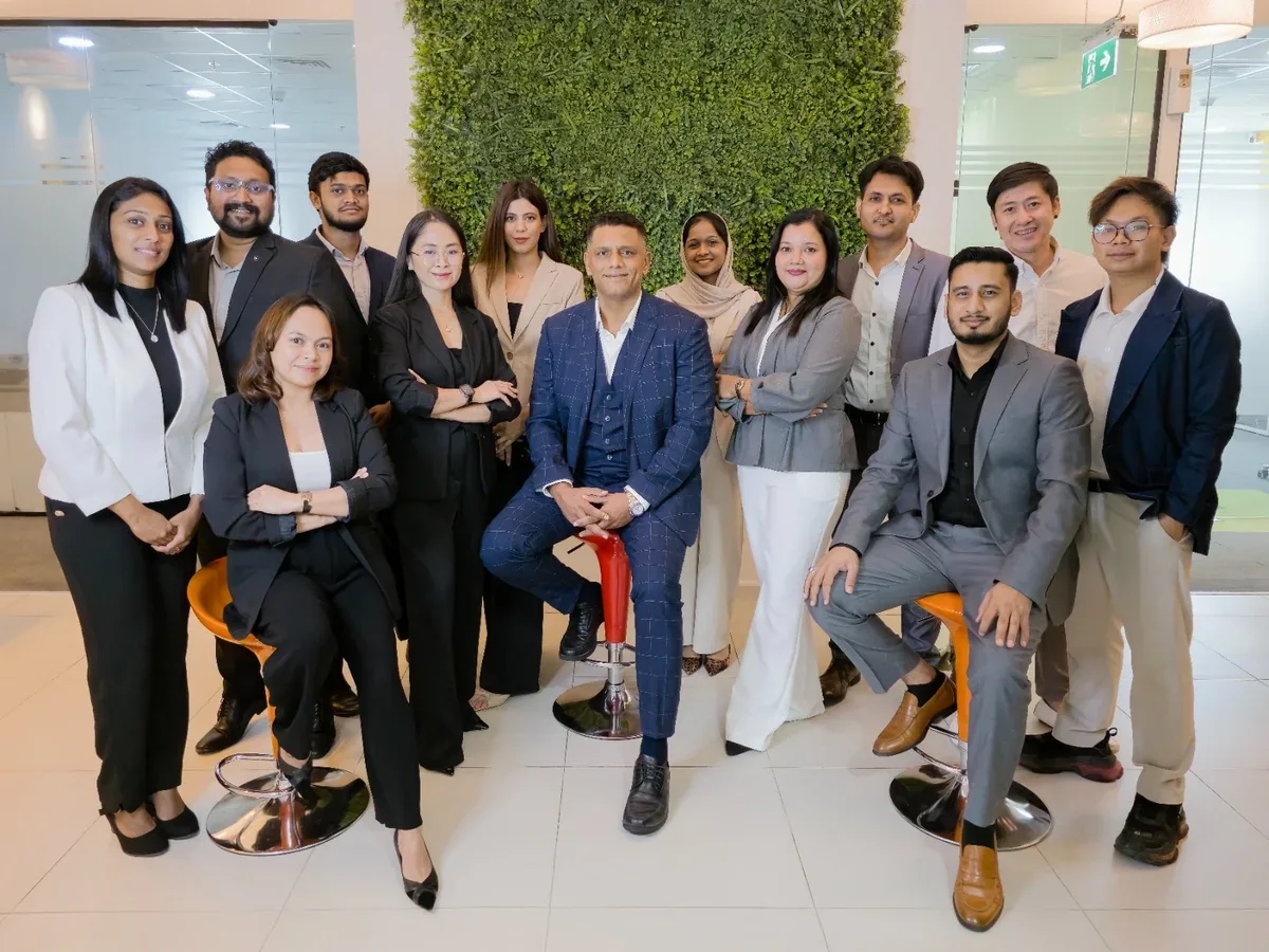 The Vigor team at the Business Bay office in Dubai